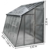 Anlehngew&auml;chshaus Casa 4 mm N&ouml;rpelglas