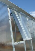 Seitenfenster verzinkt mit automatischen Öffner