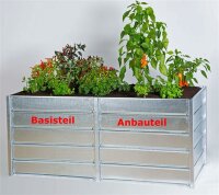 Erweiterung für Hochbeet Typ L